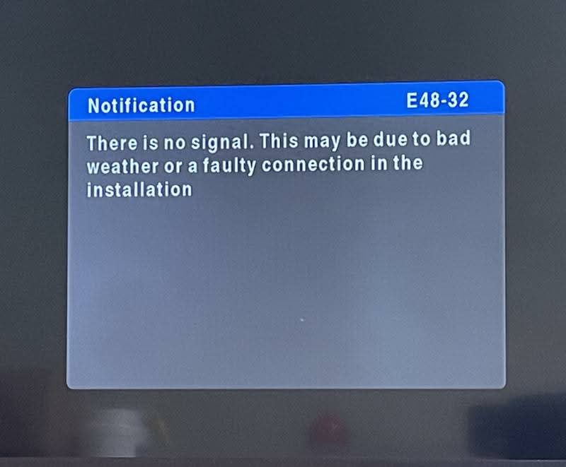 DStvCable Guys Johannesburg North - DS-TV no signal E48-32 repair completed in Ferndale Randburg. Find technician for LNB and dish alignment.